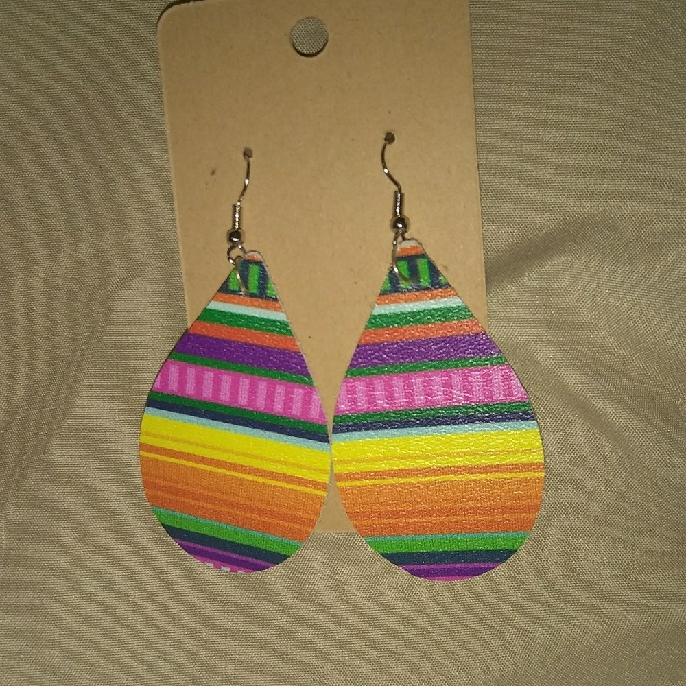 Only Prettier Custom Faux Leather Earrings